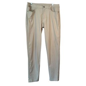 Lululemon ABC Slim-Fit Pant *Warpstreme M5AQSS Men’s 34x32 Stretch Comfort $128